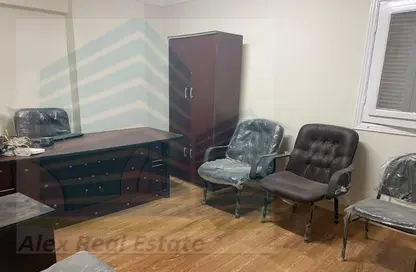 Office Space - Studio - 3 Bathrooms for rent in Mohamed Fawzy Moaz St. - Smouha - Hay Sharq - Alexandria