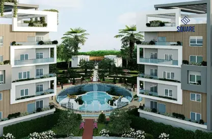 Apartment - 2 Bedrooms - 2 Bathrooms for sale in Green Revolution - Sheikh Zayed Compounds - Sheikh Zayed City - Giza