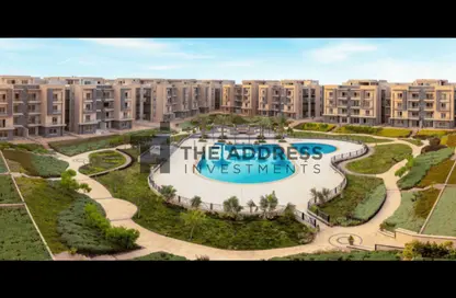 Apartment - 2 Bedrooms - 2 Bathrooms for sale in Galleria Moon Valley - South Investors Area - New Cairo City - Cairo