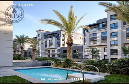 Duplex - 4 Bedrooms - 4 Bathrooms for sale in Trio Gardens - 5th Settlement Compounds - The 5th Settlement - New Cairo City - Cairo