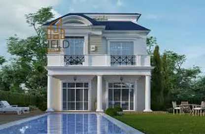 Townhouse - 5 Bedrooms - 5 Bathrooms for sale in Kingsway - Boulevard Road - Green Belt - 6 October City - Giza