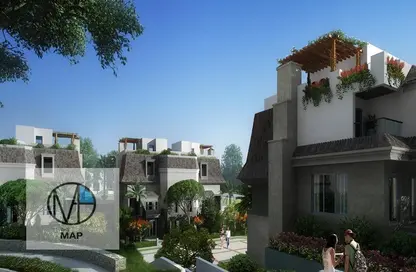 Townhouse - 4 Bedrooms - 4 Bathrooms for sale in Sarai - Mostakbal City Compounds - Mostakbal City - Future City - Cairo