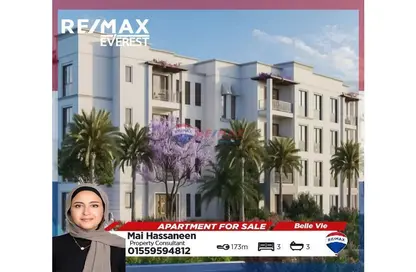 Apartment - 3 Bedrooms - 3 Bathrooms for sale in Belle Vie - New Zayed City - Sheikh Zayed City - Giza