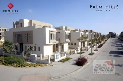 Townhouse - 4 Bedrooms - 4 Bathrooms for sale in Palm Hills New Cairo - 5th Settlement Compounds - The 5th Settlement - New Cairo City - Cairo