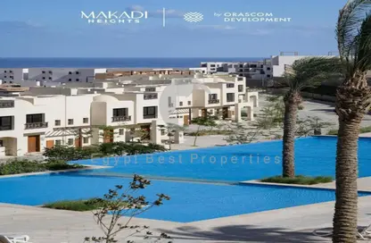 Chalet - 2 Bedrooms - 2 Bathrooms for sale in Makadi Orascom Resort - Makadi - Hurghada - Red Sea