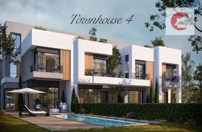 Townhouse - 4 Bedrooms - 4 Bathrooms for sale in Lugar - New Zayed City - Sheikh Zayed City - Giza