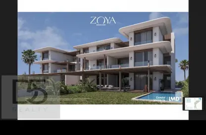 Chalet - 2 Bedrooms - 2 Bathrooms for sale in Zoya - Sidi Abdel Rahman - North Coast