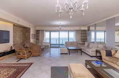 Apartment - 4 Bedrooms - 4 Bathrooms for rent in San Stefano Grand Plaza - San Stefano - Hay Sharq - Alexandria