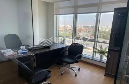 Office Space - Studio - 1 Bathroom for rent in Trivium Business Complex - North Teseen St. - The 5th Settlement - New Cairo City - Cairo