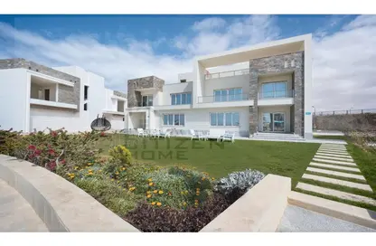 Twin House - 3 Bedrooms - 3 Bathrooms for sale in Sea View - Ras Al Hekma - North Coast