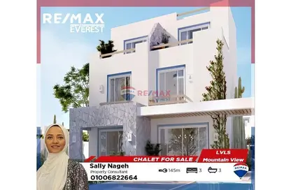 Chalet - 3 Bedrooms - 3 Bathrooms for sale in LVLS By Mountain View - Qesm Ad Dabaah - North Coast