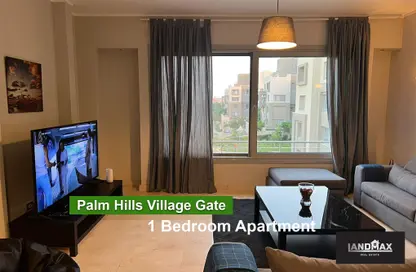 Apartment - 1 Bathroom for rent in Palm Hills Village Gate - South Investors Area - New Cairo City - Cairo