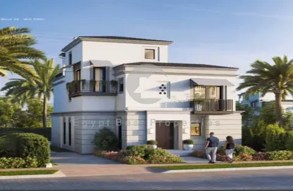 Villa - 5 Bedrooms - 4 Bathrooms for sale in Belle Vie - New Zayed City - Sheikh Zayed City - Giza