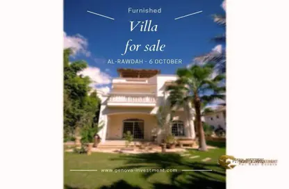 Villa - 4 Bedrooms - 5 Bathrooms for sale in Al Rawdah St. - 1st District - 6 October City - Giza