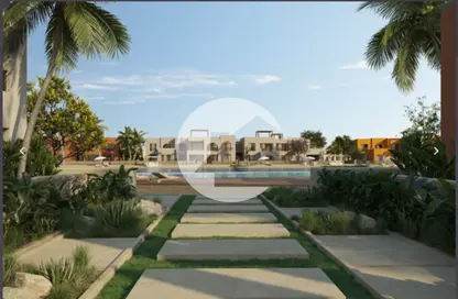 Twin House - 3 Bedrooms - 3 Bathrooms for sale in Shedwan Resort - Al Gouna - Hurghada - Red Sea