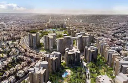 Apartment - 1 Bathroom for sale in Park Side Residence - Zed Towers - Sheikh Zayed Compounds - Sheikh Zayed City - Giza