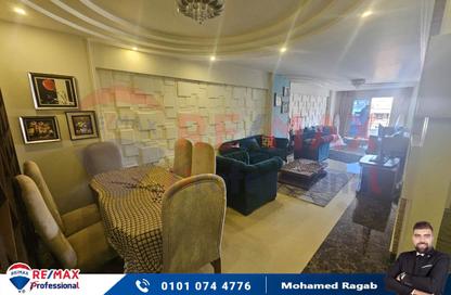 Apartment - 3 Bedrooms - 3 Bathrooms for rent in Mohamed Fawzy Moaz St. - Smouha - Hay Sharq - Alexandria