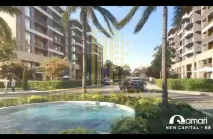 Apartment - 3 Bedrooms - 2 Bathrooms for sale in Qamary - R8 - New Capital City - Cairo