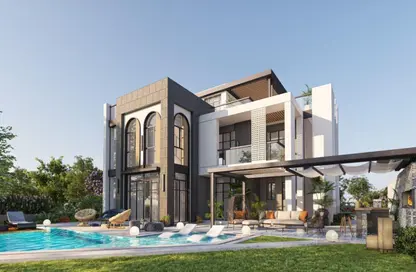 Villa - 4 Bedrooms - 4 Bathrooms for sale in Waslet Dahshur Road - Green Belt - 6 October City - Giza