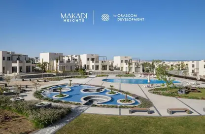 Chalet - 3 Bedrooms - 3 Bathrooms for sale in Makadi Orascom Resort - Makadi - Hurghada - Red Sea