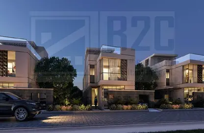 Townhouse - 5 Bedrooms - 4 Bathrooms for sale in The brooks - El Katameya Compounds - El Katameya - New Cairo City - Cairo