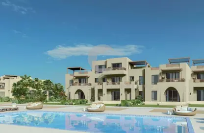 Chalet - 2 Bedrooms - 3 Bathrooms for sale in Shedwan Resort - Al Gouna - Hurghada - Red Sea