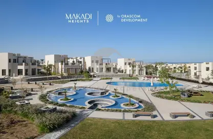 Chalet - 2 Bedrooms - 2 Bathrooms for sale in Makadi Beach - Makadi - Hurghada - Red Sea