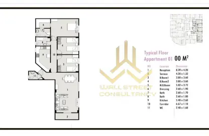 Apartment - 3 Bedrooms - 2 Bathrooms for sale in West Golf - El Katameya Compounds - El Katameya - New Cairo City - Cairo