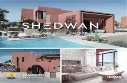 Apartment - 2 Bedrooms - 3 Bathrooms for sale in Shedwan Resort - Al Gouna - Hurghada - Red Sea