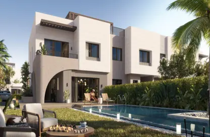 Twin House - 4 Bedrooms - 4 Bathrooms for sale in O West - 6 October Compounds - 6 October City - Giza