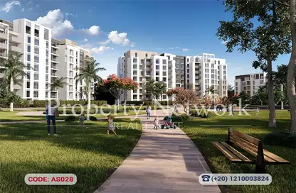 Apartment - 1 Bedroom - 1 Bathroom for sale in Park Side Residence - Zed Towers - Sheikh Zayed Compounds - Sheikh Zayed City - Giza