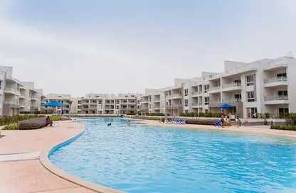 Apartment - 2 Bedrooms - 2 Bathrooms for sale in Aroma Beach - Al Ain Al Sokhna - Suez