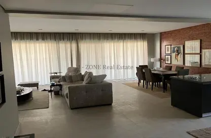 Penthouse - 3 Bedrooms - 5 Bathrooms for rent in Lake View Residence - 5th Settlement Compounds - The 5th Settlement - New Cairo City - Cairo