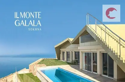 Chalet - 2 Bedrooms - 2 Bathrooms for sale in IL Monte Galala - Al Ain Al Sokhna - Suez