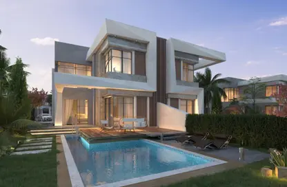 Villa - 3 Bedrooms - 4 Bathrooms for sale in Palm Hills New Alamein - New Alamein City - Al Alamein - North Coast