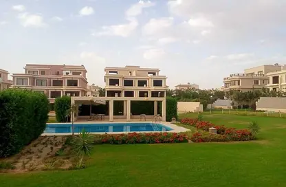 Twin House - 6 Bedrooms - 5 Bathrooms for rent in Top View - Ext North Inves Area - New Cairo City - Cairo