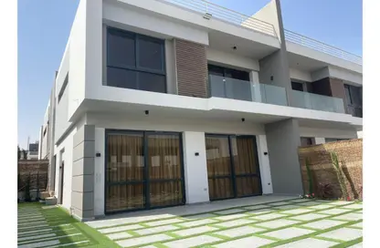 Townhouse - 3 Bedrooms - 4 Bathrooms for rent in Patio Al Zahraa - Sheikh Zayed Compounds - Sheikh Zayed City - Giza