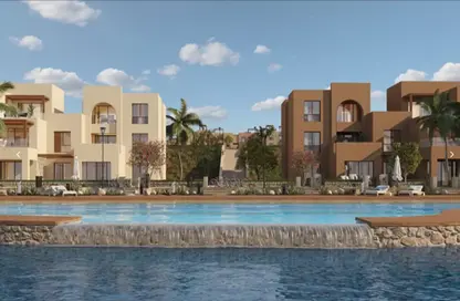 Townhouse - 3 Bedrooms - 3 Bathrooms for sale in Makadi Orascom Resort - Makadi - Hurghada - Red Sea