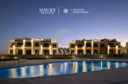 Chalet - 4 Bedrooms - 3 Bathrooms for sale in Makadi Beach - Makadi - Hurghada - Red Sea