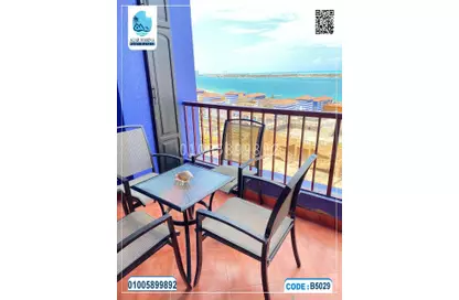 Chalet - 2 Bedrooms - 2 Bathrooms for rent in Porto Marina - Al Alamein - North Coast