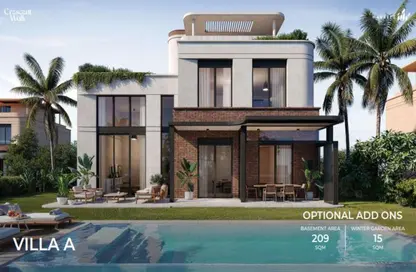 Villa - 4 Bedrooms - 6 Bathrooms for sale in District 5 - 5th Settlement Compounds - The 5th Settlement - New Cairo City - Cairo