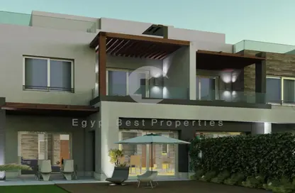 Villa - 4 Bedrooms - 4 Bathrooms for sale in Palm Hills Katameya Extension - 5th Settlement Compounds - The 5th Settlement - New Cairo City - Cairo