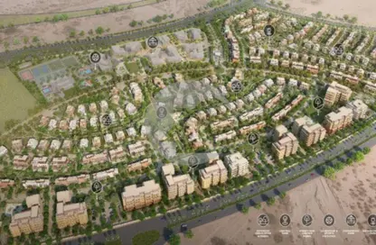 Whole Building - Studio - 3 Bathrooms for sale in Crescent Walk - 5th Settlement Compounds - The 5th Settlement - New Cairo City - Cairo