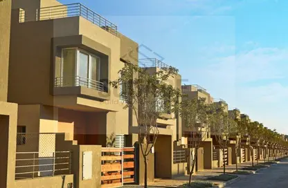 Townhouse - 4 Bedrooms - 3 Bathrooms for sale in Palm Hills WoodVille - Al Wahat Road - 6 October City - Giza