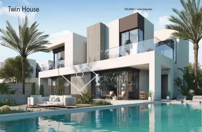 Twin House - 5 Bedrooms - 3 Bathrooms for sale in Solana - New Zayed City - Sheikh Zayed City - Giza