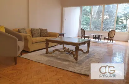 Apartment - 3 Bedrooms - 3 Bathrooms for rent in Mohamed Mazhar St. - Zamalek - Cairo