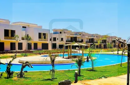 Townhouse - 4 Bedrooms - 3 Bathrooms for sale in Sun Capital - Fayoum Desert road - 6 October City - Giza