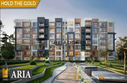 Apartment - 2 Bedrooms - 2 Bathrooms for sale in Aria Compound - 5th Settlement Compounds - The 5th Settlement - New Cairo City - Cairo