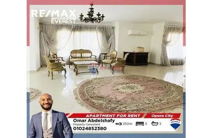 Apartment - 3 Bedrooms - 3 Bathrooms for rent in Opera City - 6th District - Sheikh Zayed City - Giza