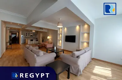 Apartment - 2 Bedrooms - 3 Bathrooms for rent in Hassan Sabri St. - Zamalek - Cairo